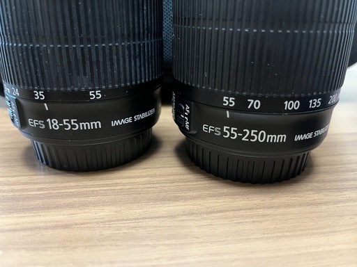 デジタル一眼レフカメラ CANON EOS Kiss X7i ズームレンズ、単焦点レンズ付き