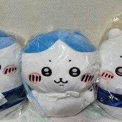 期間限定（23.24日）ちいかわ、ちいかわハチワレぬいぐるみ3個セットの画像