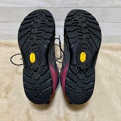 ASOLOアゾロ 登山靴 レディース 24cm Vibramトレッキングの画像