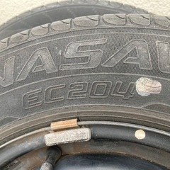 夏タイヤ、ホイールセットの画像