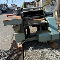 日立 460mm 大型　自動かんな盤 P150FA 自動昇降付　3相200V 木工用　大工の画像