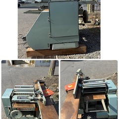 日立 460mm 大型　自動かんな盤 P150FA 自動昇降付　3相200V 木工用　大工の画像