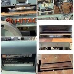 日立 460mm 大型　自動かんな盤 P150FA 自動昇降付　3相200V 木工用　大工の画像