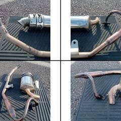 【手渡しOK】ワールドウォーク ジャイロX ジャイロキャノピー用パワーサイレントマフラー【政府・JMCA認証モデル】 pse-11の画像