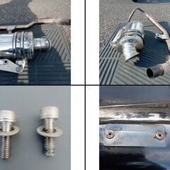 【手渡しOK】ワールドウォーク ジャイロX ジャイロキャノピー用パワーサイレントマフラー【政府・JMCA認証モデル】 pse-11の画像