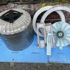 洗濯機の分解クリーニング行っています！配送設置込み　2020年製　ハイセンス7.5K洗濯機　分解クリーニング済み！！の画像