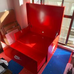 NIKE 木製 収納ボックス 収納箱 収納箪笥の画像