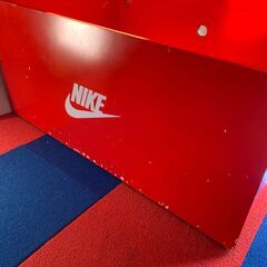 NIKE 木製 収納ボックス 収納箱 収納箪笥の画像