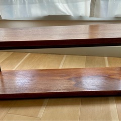 アイアン　ウッド　シェルフの画像