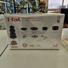 ✨️ジモティー割引✨️【ジャングルジャングル堺初芝店】　現状販売　T-fal　インジニオネオ　エスプレッソ　8点　ガス専用　堺市（東区　西区　北区　南区　堺区　美原区）高石市　泉大津市　忠岡町　和泉市　松原市　大阪狭山市の画像