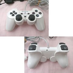 PS2 SCPH-77000 ホワイト 稼働品 メモリーカード8MB付き プレイステーション2 プレステ2 SONY ゲーム機 西岡店の画像