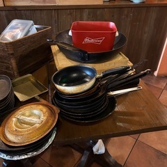 ステーキ屋の調理道具まとめて無料でお譲りいたします！の画像