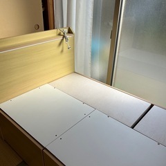【取引中】ニトリ　ベッド の画像