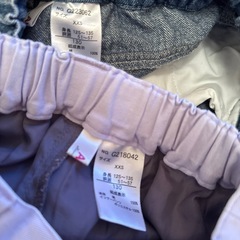 【ALGY】ボトムス2点セット 130cmの画像