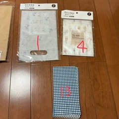 ラッピング袋、クリアバッグ等色々の画像