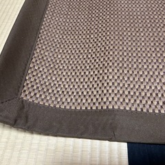 2畳ラグダークブラウンの画像