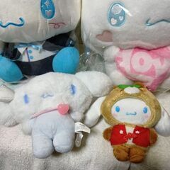 シナモロール　ぬいぐるみおまとめ7点セット（バラ売り可能）の画像