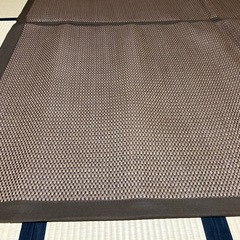 2畳ラグダークブラウンの画像