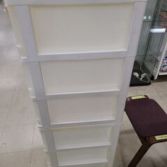 J1973【リユースのサカイ柏店】6段プラチェスト　クリーニング済みの画像