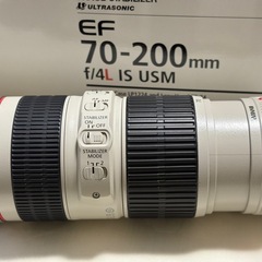 超美品Canon EF70-200mm F4 IS USM一式、フィルター付
 の画像