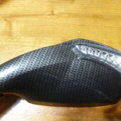 PCX他バイクミラーカーボン模様LED付き ウインカー 左右セット右10mm 逆ネジ 左10mm 正ネジに汎用 ホンダ スズキ カワサキ汎用　の画像