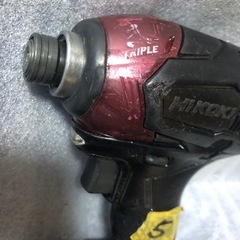 ④ハイコーキ18vインパクトWH18DDL2中古美品オリジナルハウジング、本体のみの画像
