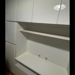 鏡面　テレビボード　160の画像