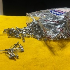 安全ピン 20mm 1000本 スナッピン Snapin No.0の画像