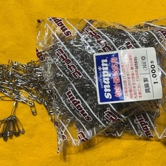 安全ピン 20mm 1000本 スナッピン Snapin No.0の画像