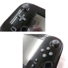 訳あり品 WiiU 32GB ブラック WUP-101 稼働品 ゲームパッド用充電器欠品 ウィーユー Nintendo wiiu 西岡店の画像