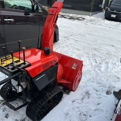 【あります】10馬力90cm幅 三菱除雪機☆MITSUBISHI MSR900NHC☆HST☆電動シューター☆サイドクラッチ☆動作確認済み☆北海道札幌市の画像