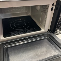 ロ2512-637 フラット 電子レンジ Em-520X 2021年製 通電確認済み 中古の画像