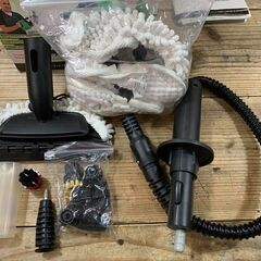 H2O Steam FX KB- 009A- RD スチームクリーナー レッド 簡易動作確認済みの画像