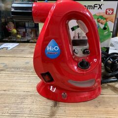 H2O Steam FX KB- 009A- RD スチームクリーナー レッド 簡易動作確認済みの画像