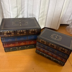 アンティーク本型小物入れ 収納2個セットの画像