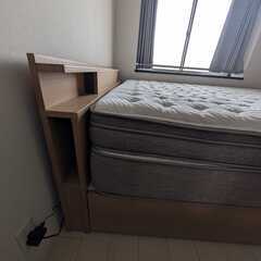 ニトリ: クイーンマットベッドセットの画像