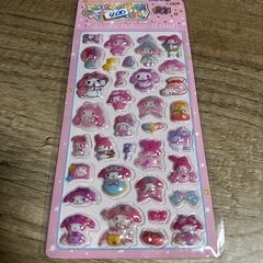 サンリオや夜光シールの画像