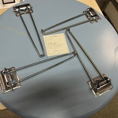 ニトリ ラウンドテーブル 丸テーブル 座卓 コーヒーテーブル Φ60 小傷あり 中古品 ④の画像