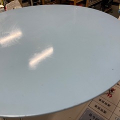 ニトリ ラウンドテーブル 丸テーブル 座卓 コーヒーテーブル Φ60 小傷あり 中古品 ④の画像