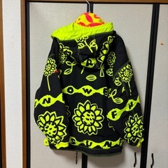 90s ☆ ellesse エレッセ スキーウェア ボードウェア 花柄 古着 Mの画像