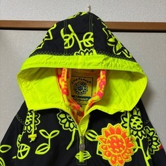 90s ☆ ellesse エレッセ スキーウェア ボードウェア 花柄 古着 Mの画像