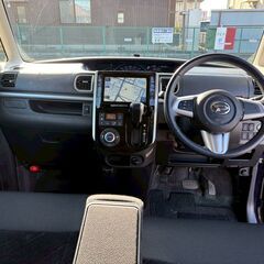 H25年式　タントカスタム　RSターボ　4WD　純正8インチナビ　車検：令和9年11月の画像