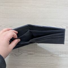 新品 未使用 お財布 青の画像