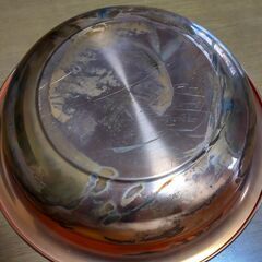 新光金属　純銅製洗面器　32㎝の画像