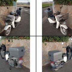 77　自賠責　純正リアBOX　バリ山　４スト　ベンリイ　ベンリィ　格安配達　下取り大歓迎の画像