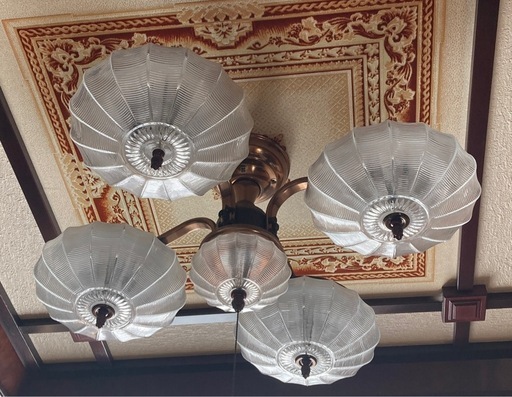 □□□昭和の雰囲気ありのシャンデリア□□□ (TO) 春日井の生活家電