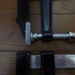 F型クランプ 80mm×600mm 4本セット 強力 固定工具 木材 工作 木工 溶接 作業用 DIY 日曜大工 作業用F型クランプ 工具 Fクランプ600×80 ４本セットの画像