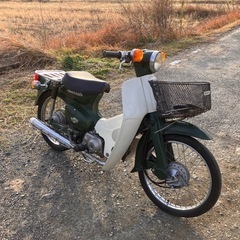 AA01 スーパーカブ50 キャブ 実働書付の画像