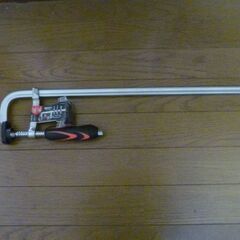 F型クランプ 80mm×600mm 4本セット 強力 固定工具 木材 工作 木工 溶接 作業用 DIY 日曜大工 作業用F型クランプ 工具 Fクランプ600×80 ４本セットの画像