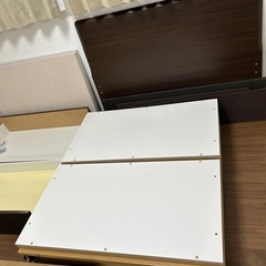 セミダブルベッドフレーム ニトリ　中古の画像